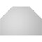Ekena Millwork Octagonal Top Surface Mount PVC Gable Vent w/ 3-1/2"W x 1"P Standard Frame, 38"W x 26"H GVPOT38X2601SN - alternate 5
